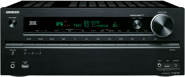 Onkyo 即將推出中階型號 TX-NR709 7.2 聲道網絡影音擴音機