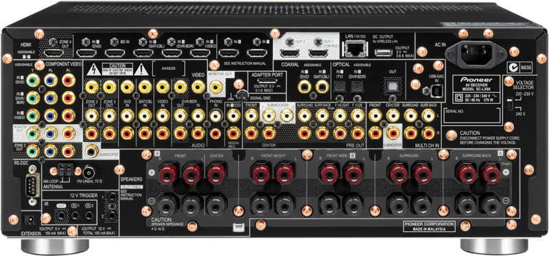 PIONEER 推出最新設計 AV 擴音機SC-LX86 / SC-LX76