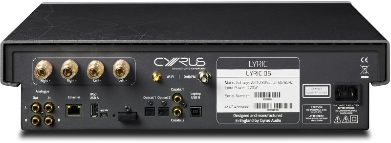 英國 Cyrus Lyric 系列　一體式多功能音響系統