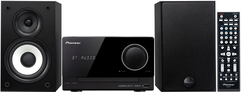 PIONEER 推出 DVD 微型系統『X-CM52BT-K』