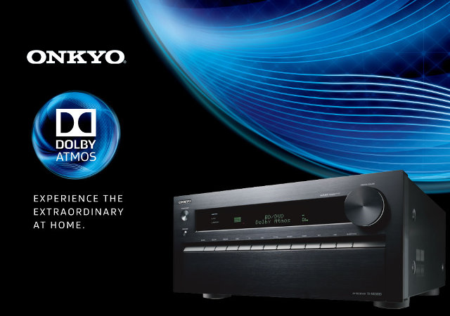 Onkyo 即將推出帶有 Dolby Atmos 杜比全景聲音效的影音設備