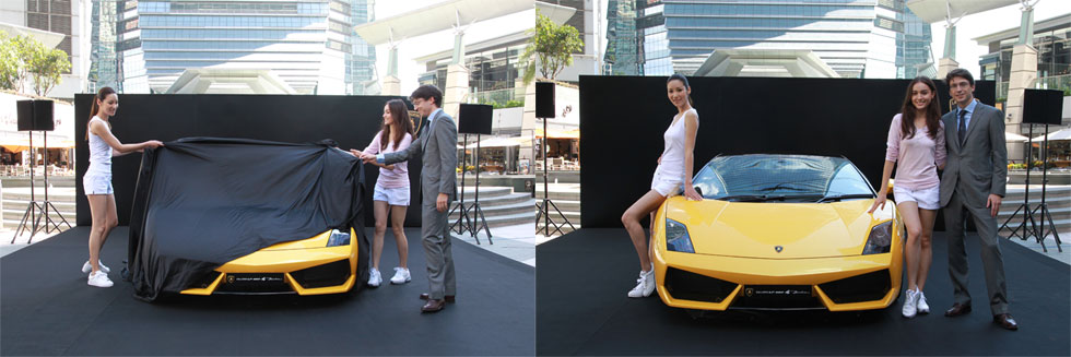 全新特別版 Lamborghini Gallardo LP 560-4 Bicolore 超級跑車 率先在香港極速登場