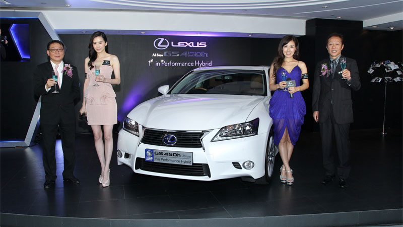 全新 Lexus GS450h 豪華油電混合動力房車強勢登場
