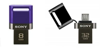 Sony 最新 USB 記憶體配備二合一雙接頭