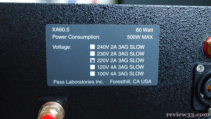 Pass Labs XA60.5