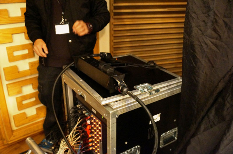 陳潔麗演唱會 2013 現場錄音使用 MS HD POWER 電源處理器
