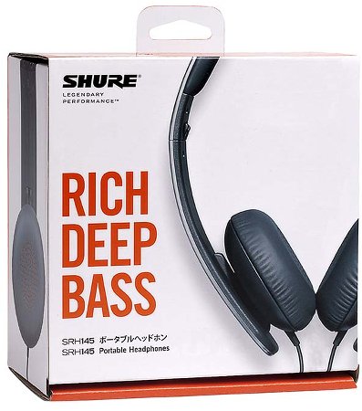 SHURE 發布三款便攜式入門耳筒 SRH144、SRH145 和 SRH145+
