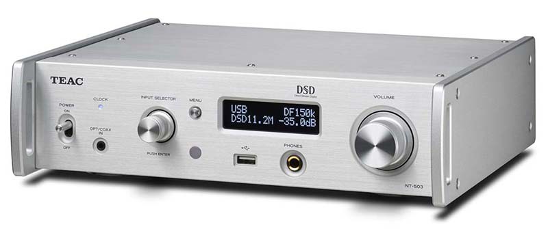 TEAC NT-503 強勢出擊 對應 DSD 11.2MHz 與 PCM 32bit/384kHz 音檔