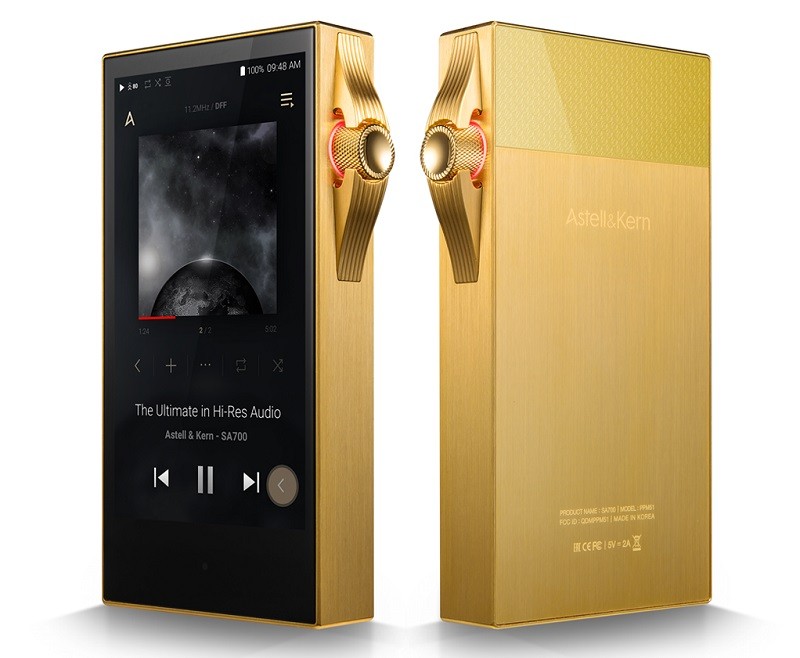 金光閃閃，Astell&Kern 推出限量版SA700 Vegas Gold 便攜式播放機