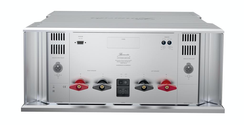 工藝精湛、技術出眾 – Burmester 218 立體聲功率放大器