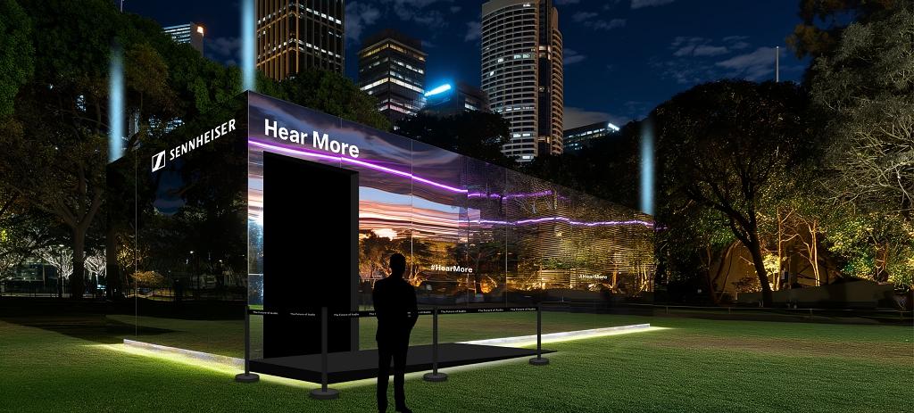 Sennheiser 於悉尼燈光音樂節推出 Mirrorbox，歡迎香港訪客到訪