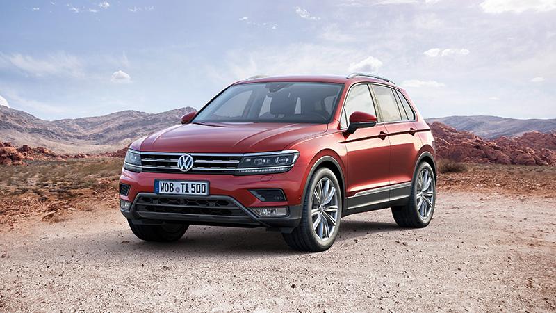 Volkswagen Tiguan 入選 2017 全球年度風雲汽車最後三強